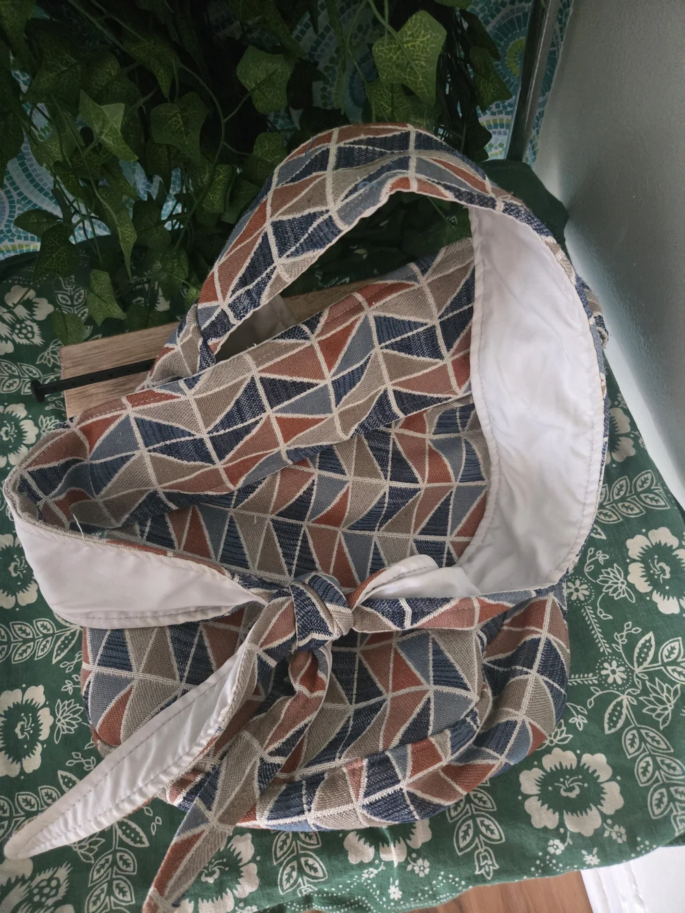 4/$15 Boho Geometric Woven Crossbody Bag Hippie Festival Sling Purse Neutral